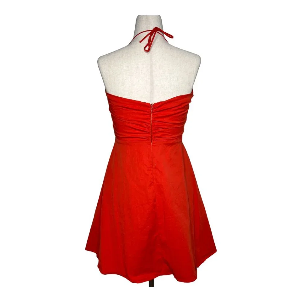 Zara Halter Mini Flare Dress - Picture 2 of 9